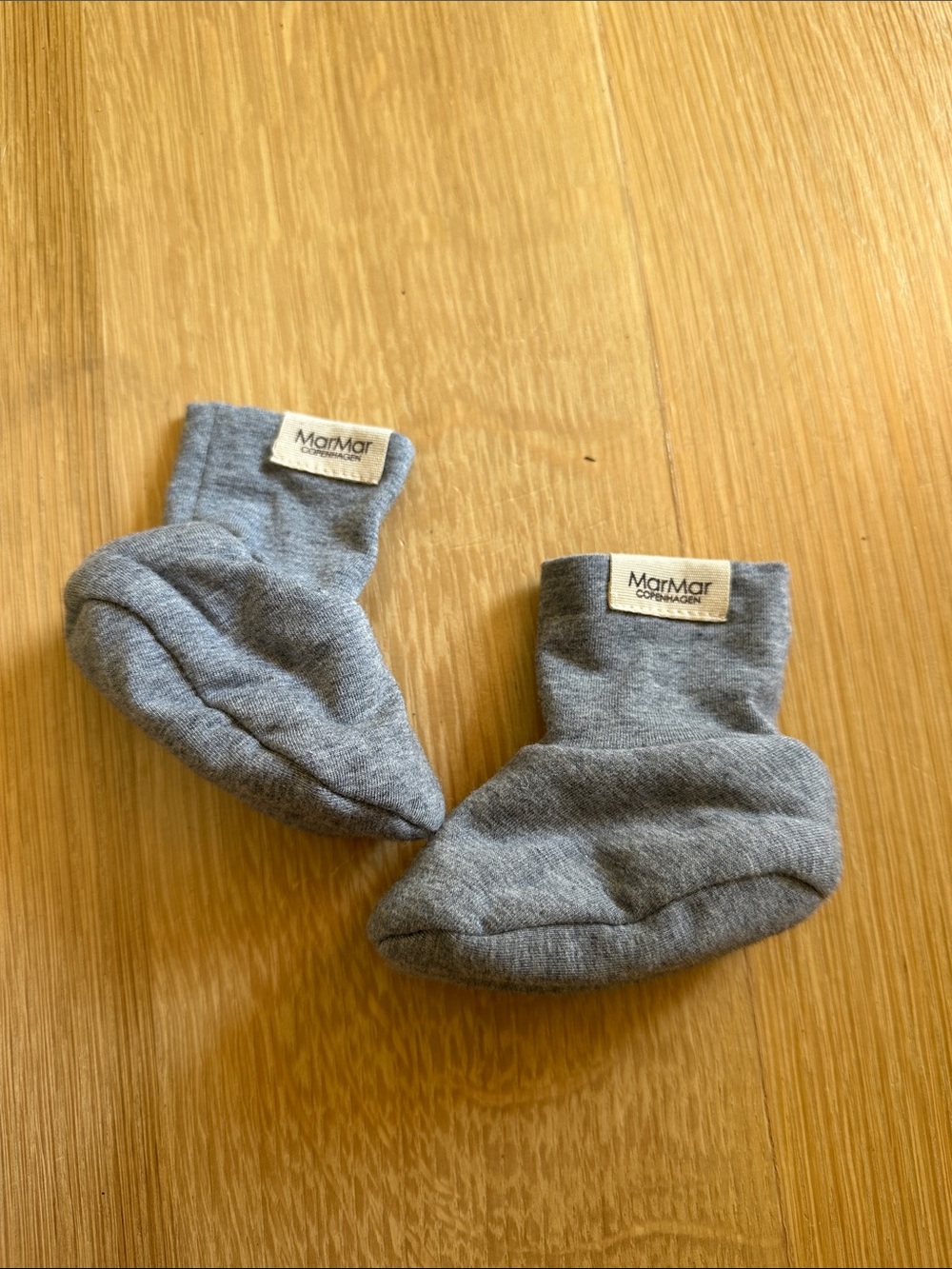 MarMar Copenhagen Baby Walker Socks - Grey
